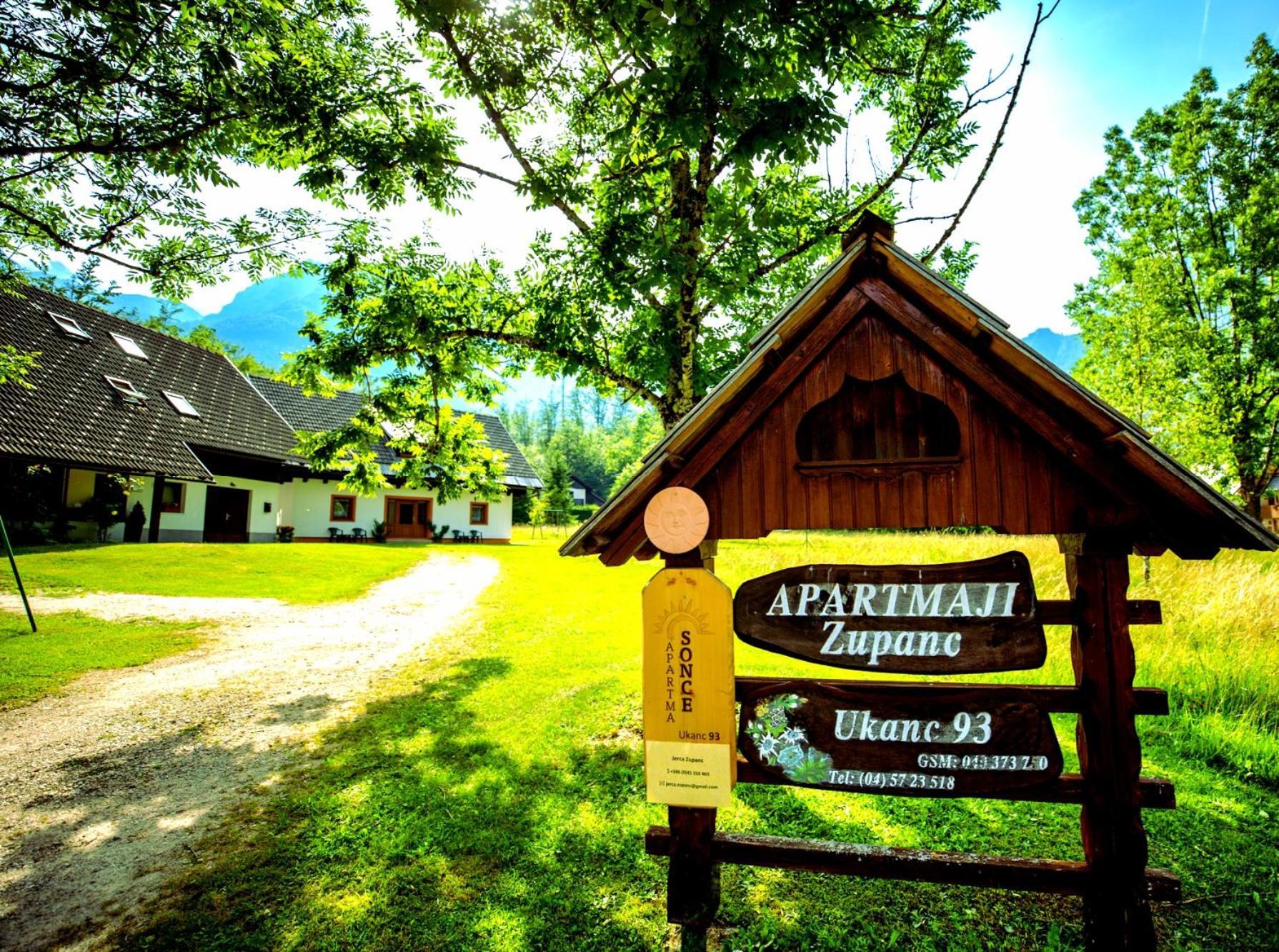 Apartmaji Zupanc Ivanka Bohinj Exterior photo